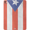 Puerto Rico Flag Distressed iPad Pro 13in M4 (2024) Skin